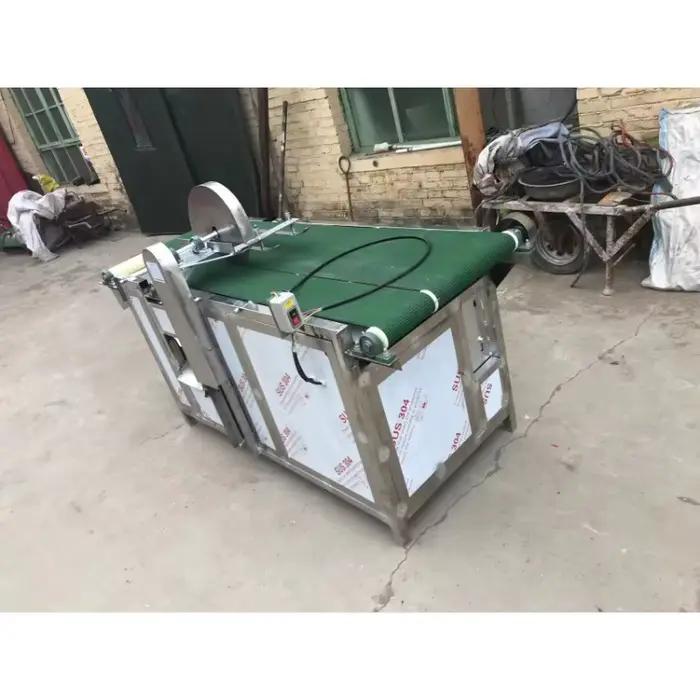 Équipement de coupe de queue de tête de poisson robuste, coupe automatique de capacité H de 3500 pièces pour le traitement de la morue de thon en acier inoxydable