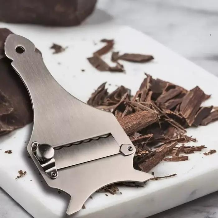 Trancheuse en rouleau de beurre de truffe en acier inoxydable