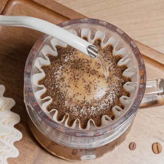TIMEMORE -Goutteur de café panier Crystal Eye B75, verser sur le filtre à café PCTG 1-2, cafetière standard, plat, astronomique, augmentation de l'uniformité
