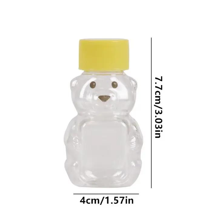 Mini bouteilles de sauce en forme d'ours