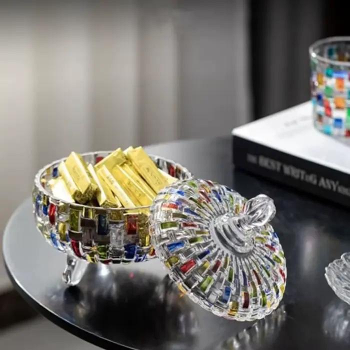 Pot de stockage des aliments en verre