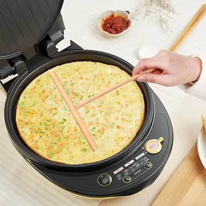Crêpière pratique en forme de T
