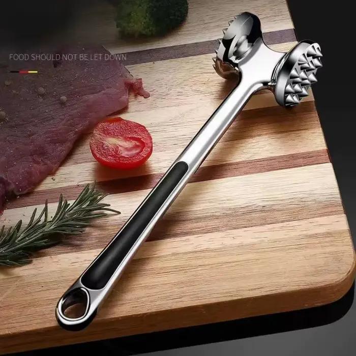 Marteau d'attendrisseur de viande Double face en alliage de Zinc