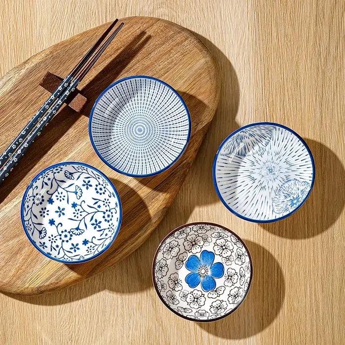 Mini assiette japonaise en céramique pour Barbecue