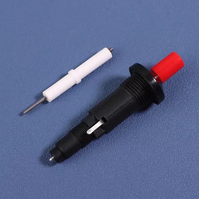 Allumeur piézo-électrique à bouton poussoir avec câble, Kit d'allumage par étincelle, four, poêle, barbecue, Camping, randonnée, cuisine en plein air, appareil ménager