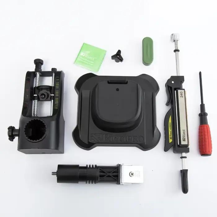 Affûteur de couteaux Ruixin Pro III 4 Pierres à Aiguiser Cuisine Professionnelle Angle Fixe Occasions Spéciales