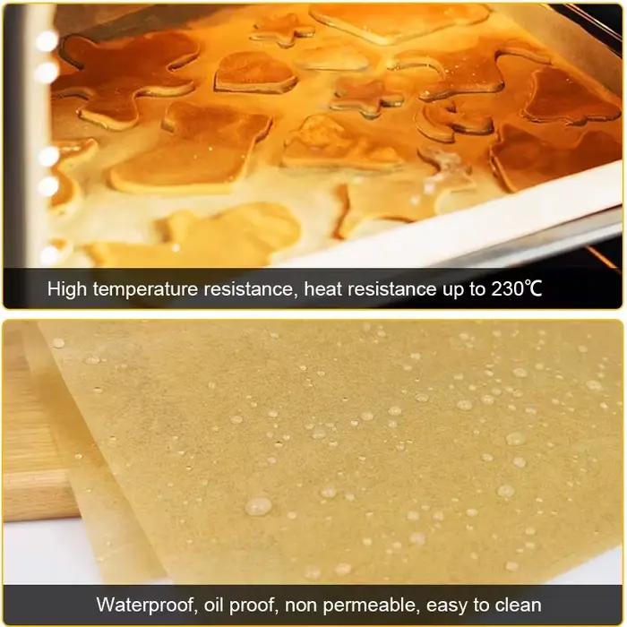 Feuille de cuisson en papier parchemin antiadhésif