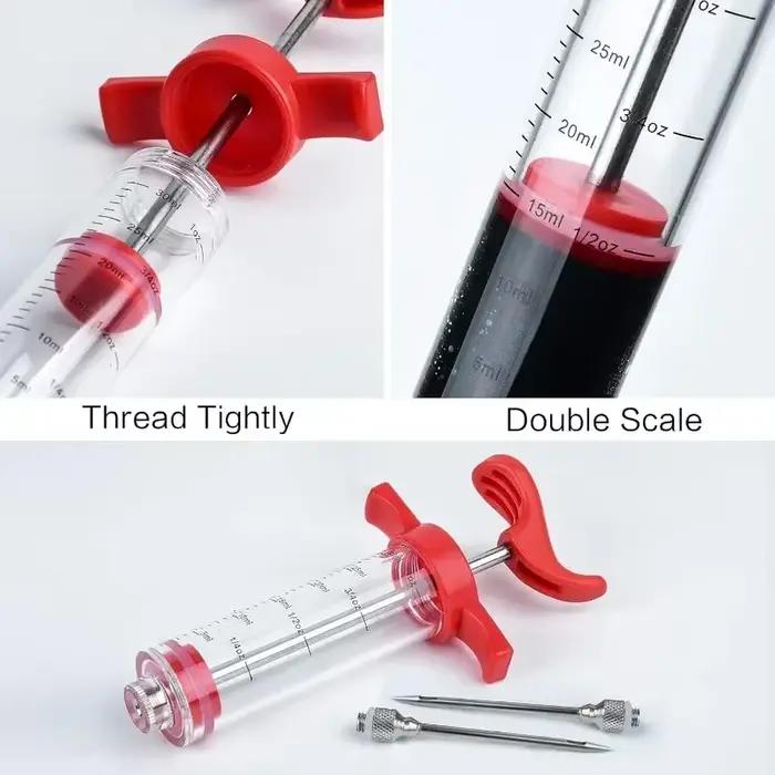 Injecteur de viande, seringue