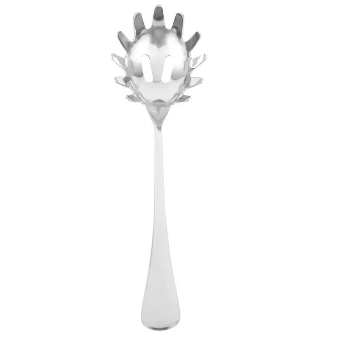 Cuillère pâtes Spaghetti serveur fourchette passoire à nouilles service de cuisine en acier inoxydable cuisson fente écumoire louche ustensile passoire