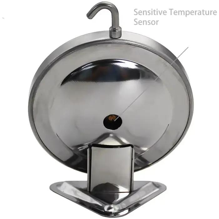 Therye.com-Four de cuisine en acier inoxydable, 280 degrés, grand cadran, cuisson au barbecue, cuisson de la viande, mesure de la température des aliments, outil de cuisine