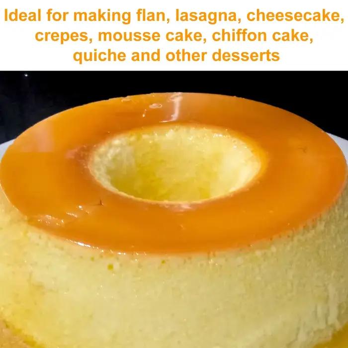 Ensemble de moules à gâteau ronds en acier inoxydable