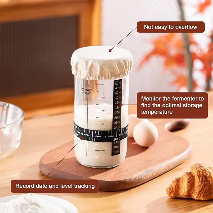 Kit de pot de démarrage au levain 24oz 730ML