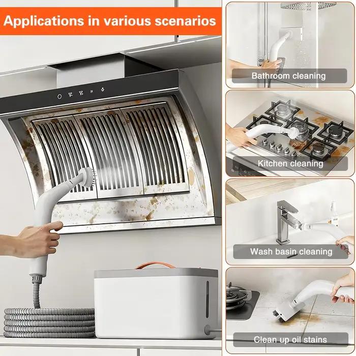 TINSOL nouveau nettoyeur à vapeur portatif haute température nettoyeur de hotte de cuisine pour le nettoyage en profondeur et le désinfection nettoyeur à vapeur électrique