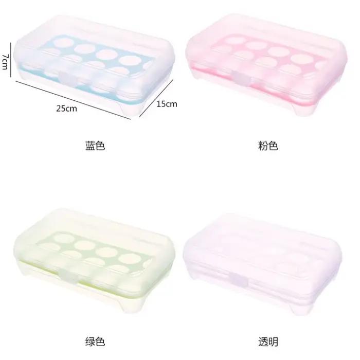 Boîte de rangement d'œufs à 15 grilles