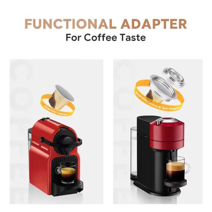 Adaptateur réutilisable pour dosette de café Vertuo Pop Next, accessoires Barista Abrts to Abrts