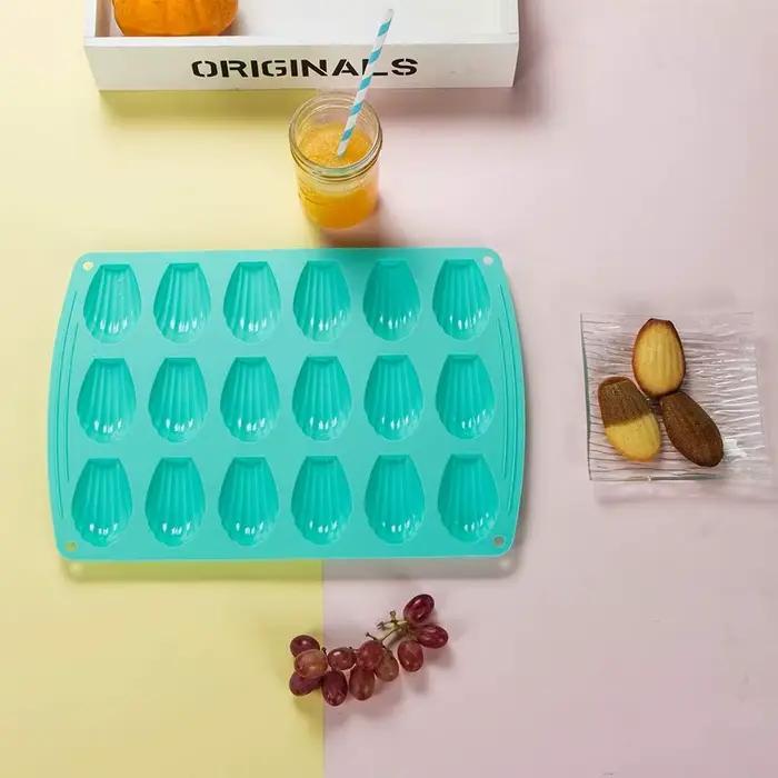 Moule à gâteau Madeleine en Silicone à 18 cavités