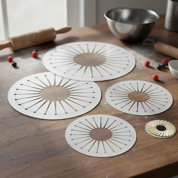 Super facile ﻿ Lot de 3 accessoires pour la fabrication de rosettes