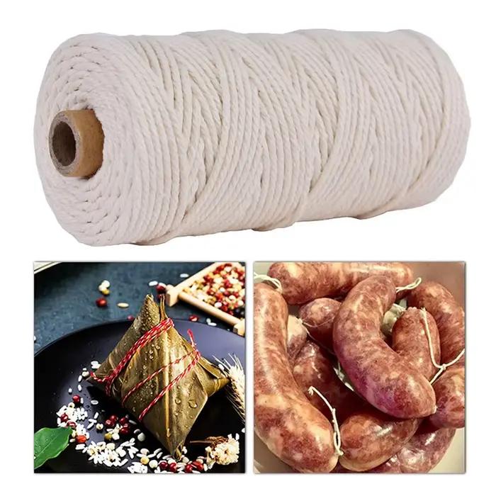 Corde de boucherie en coton pour la préparation de viande et volaille pour trussing et artisanat divers couleurs et usages occasions spéciales