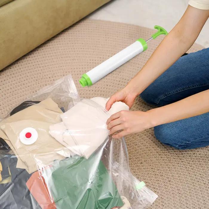 Pompe à vide d'air manuelle en plastique