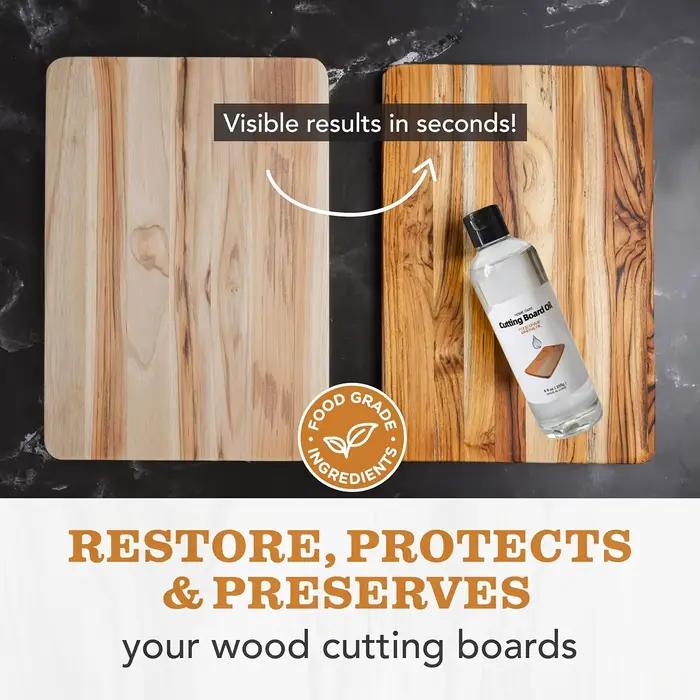 Huile de cire pour bois pour planches à découper