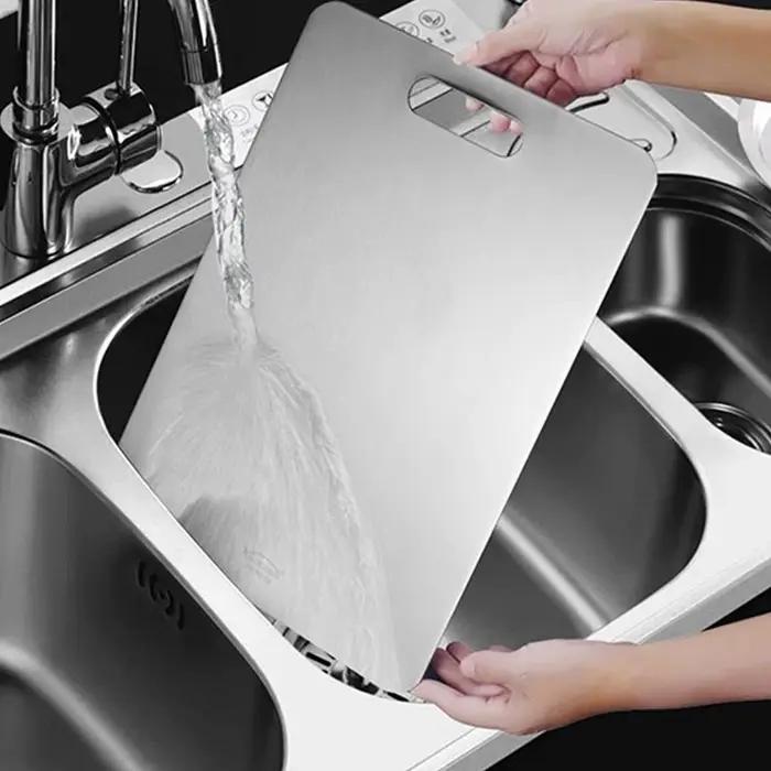 Plaque de coupe en acier inoxydable