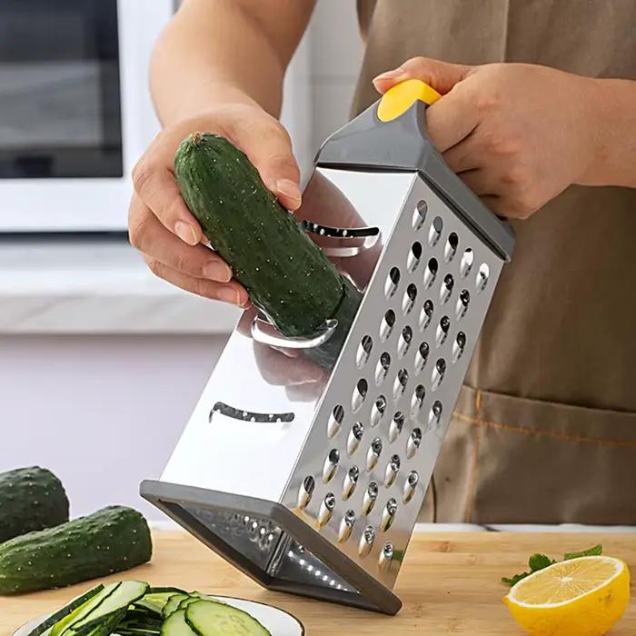 Râpe à légumes en acier inoxydable de 9 pouces