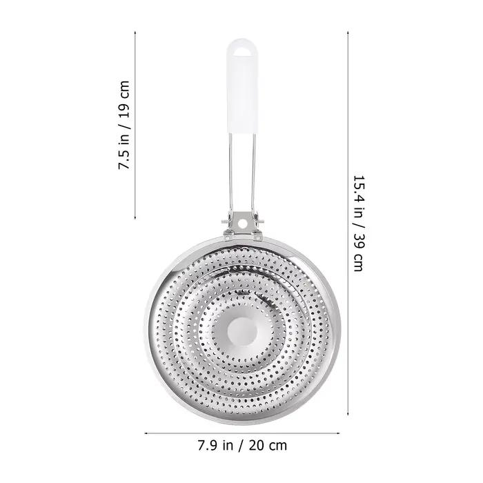 Diffuseur de chaleur multi-usages en acier inoxydable