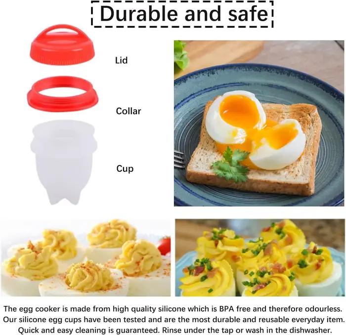 Cuiseur à œufs en Silicone