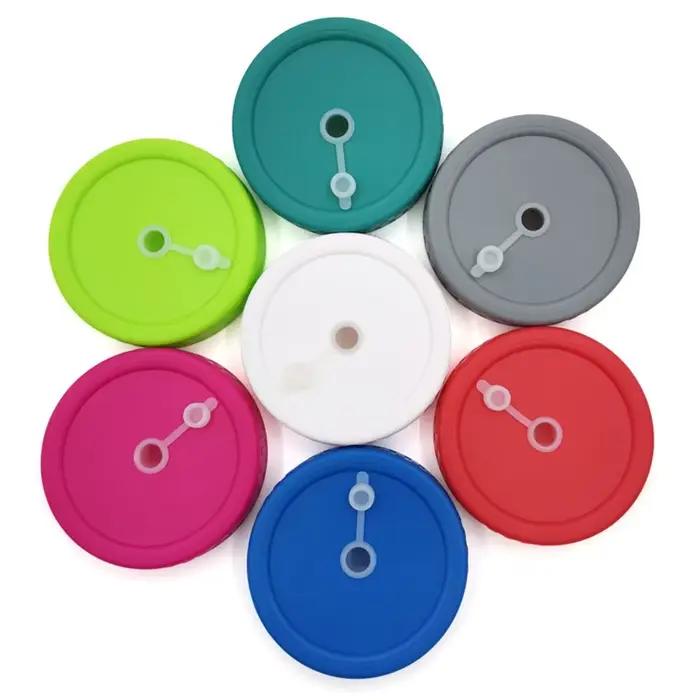 Lot de 3 couvercles anti-fuite pour bocaux à large ouverture