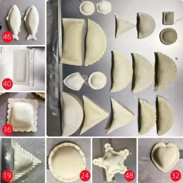 Machine automatique pour la fabrication de tortellini, empanadas, raviolis, samosas, dumplings et pelmeni, personnalisable