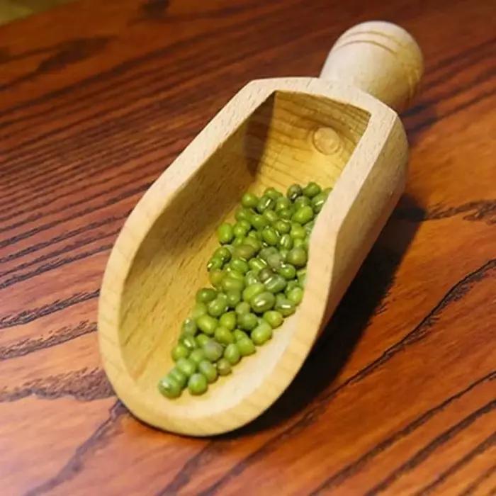 Mini cuillères en bois cuillère à sel de bain cuillère à farine de bonbons cuillères ustensiles cuillère à mesurer le lait accessoires outils de cuisine