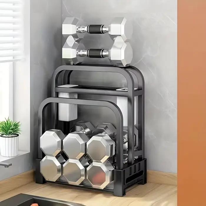 Planche à découper en acier inoxydable, porte-couteau de cuisine T1 Maison Seau Planche à découper T1 Rangement intégré