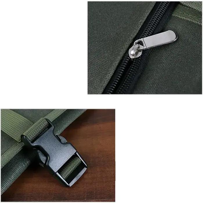 Sac en rouleau de couteaux de chef de cuisine durable