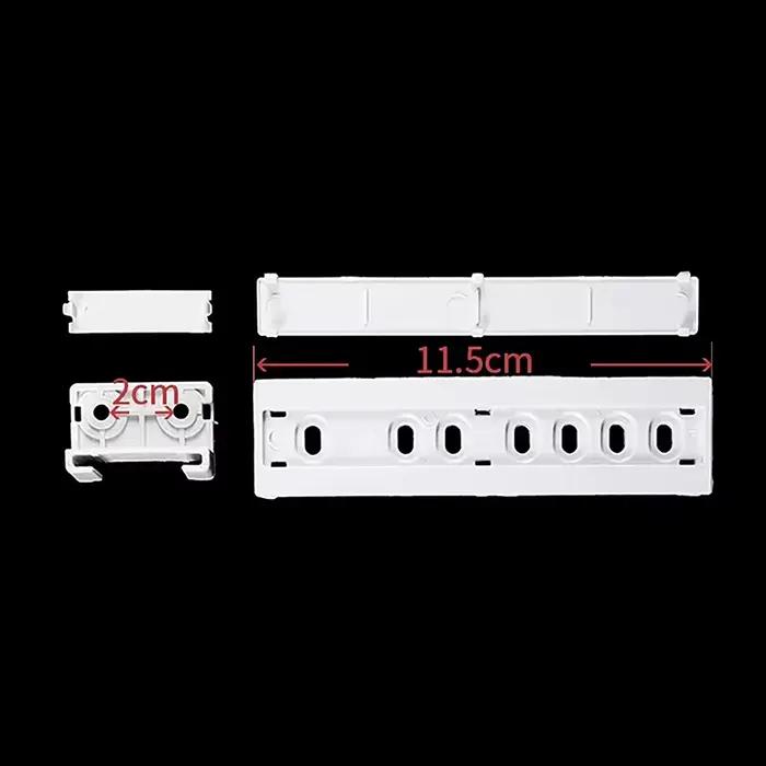 Kit universel de rails coulissants pour porte de réfrigérateur, rails de montage intégrés pour réfrigérateur
