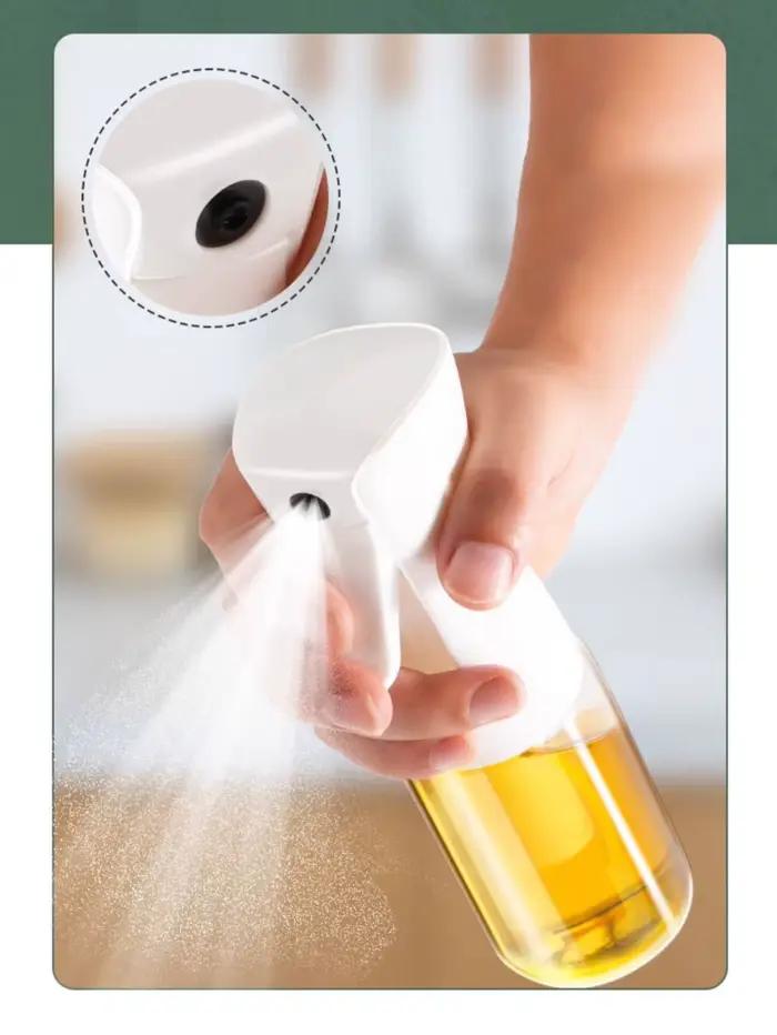 Bouteille pulvérisateur en verre pour cuisine, friteuse à air, bouteille pulvérisateur d'huile comestible, bouteille pulvérisateur, atomiseur, réservoir d'huile
