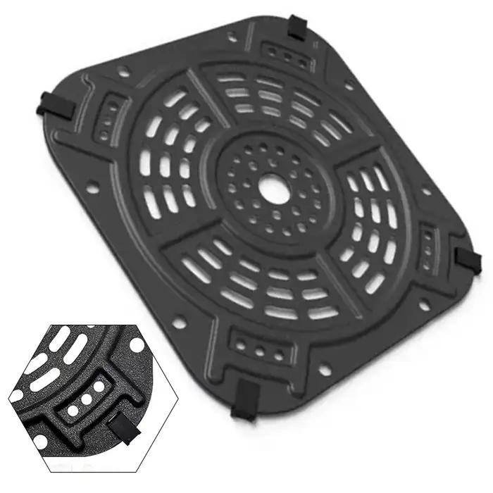21 5x21 5cm pour remplacement de plateau de plaque frite à Air pour 2QT pour friteuse à Air pour AF141 matériau longue durée et entretien Simple