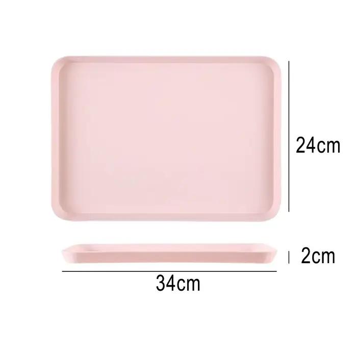 Plateau à thé rectangulaire