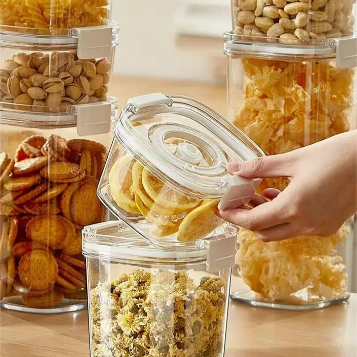Récipient alimentaire scellé sous vide