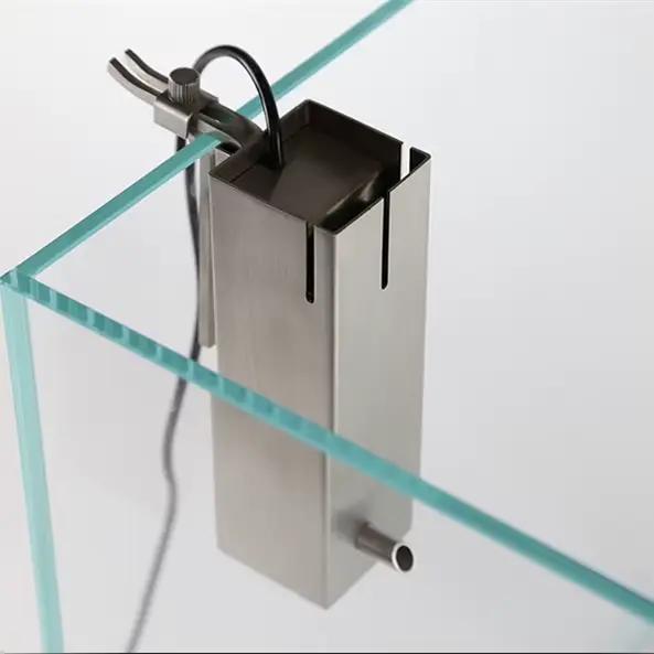 Écumoire de Surface en acier inoxydable 304, processeur de Film à huile électrique, filtre intégré, équipement d'aquarium, aménagement paysager d'herbe