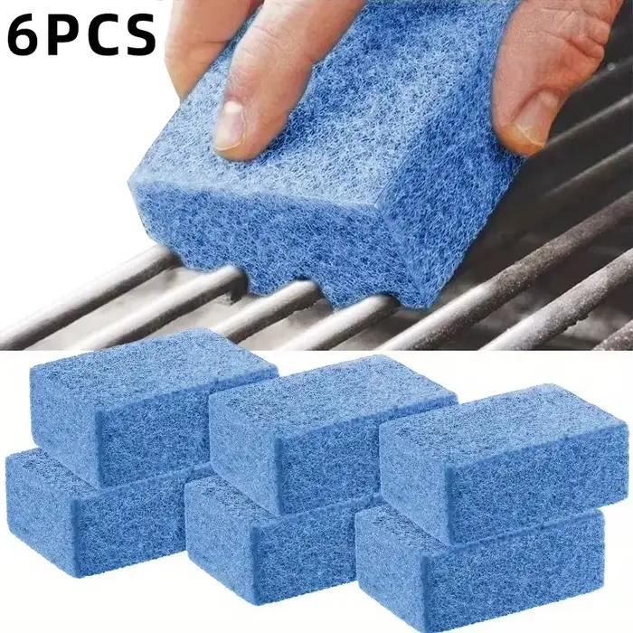 6 éponges de nettoyage professionnelles pour barbecue