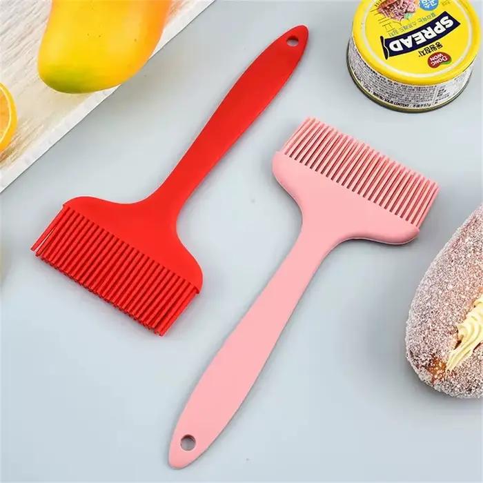 1 pinceau de cuisine en silicone résistant à la chaleur