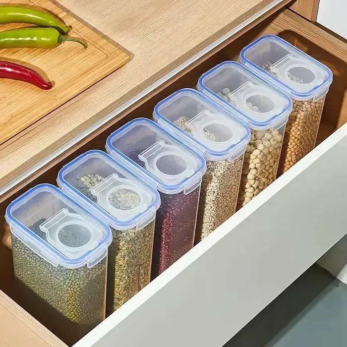 Conteneurs de stockage des aliments avec couvercles