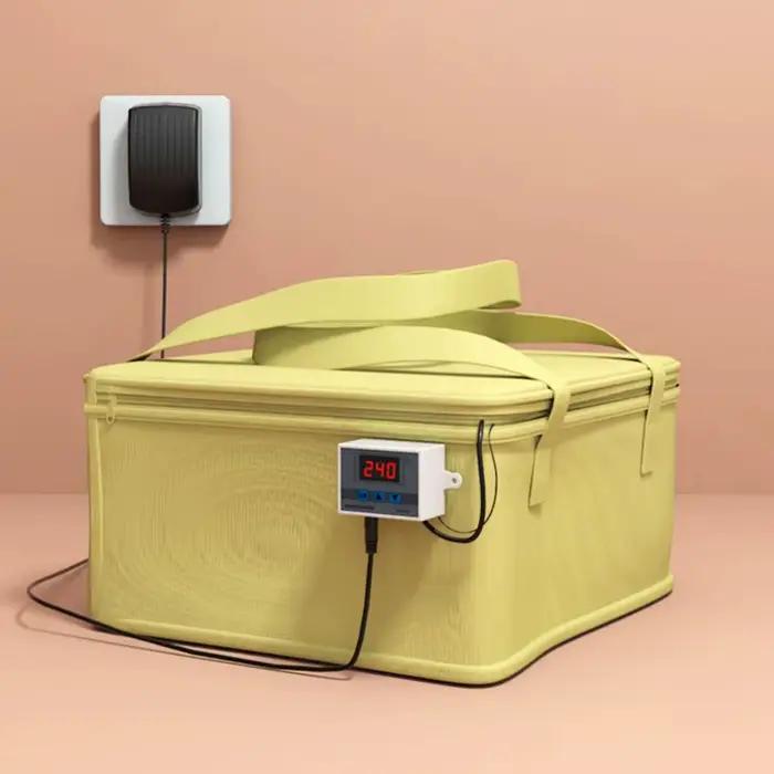 Boîte de fermentation de pâte isolée avec coussin chauffant, -50-110 Celsius, armoire de fermentation de pâte, contrôle précis de la température