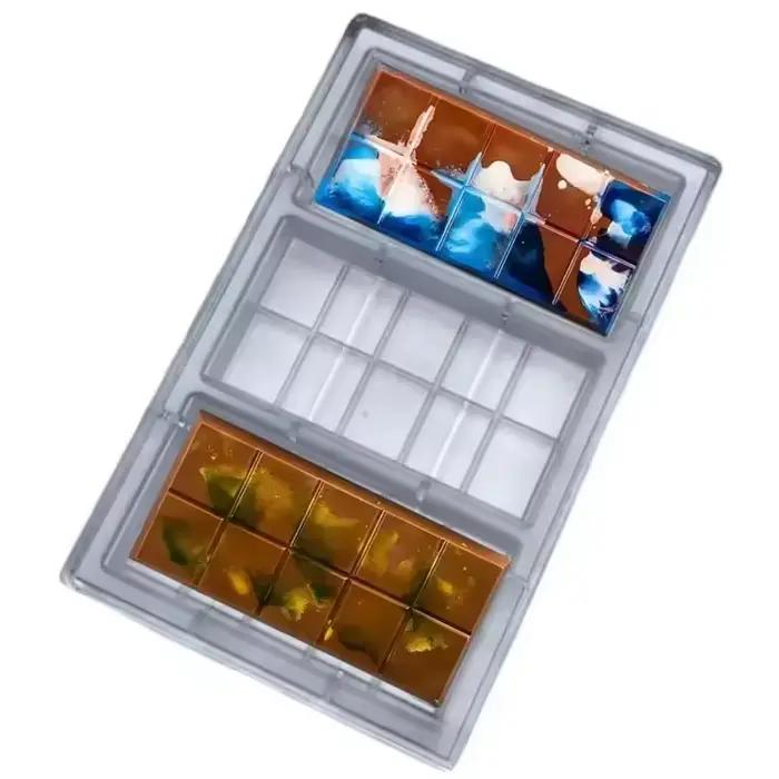 Moule de barre de chocolat de dubaï