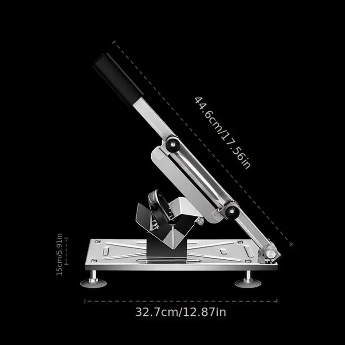 Couteau Manuel Portable en Acier Inoxydable pour Trancher la Viande Sophia