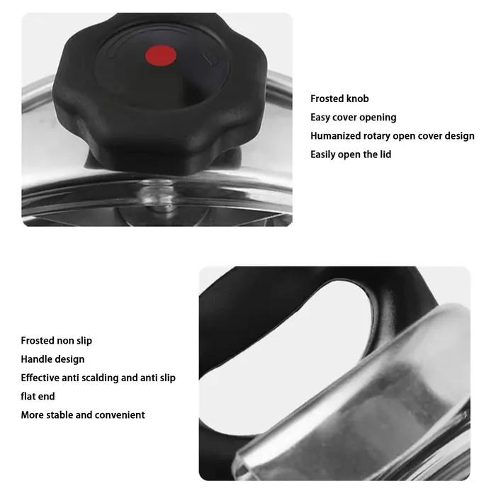 Cuisinière à pression de grande capacité