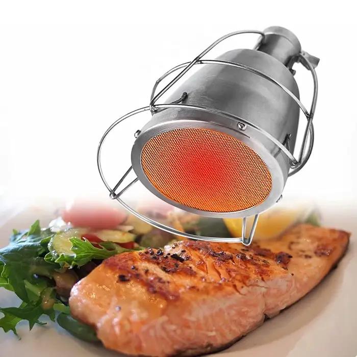 Torche de cuisine multifonction en acier, motif rêves, chef cuisinier, accessoire pour steak