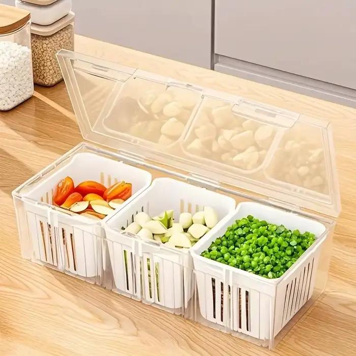 Conteneurs de stockage des aliments à compartiment