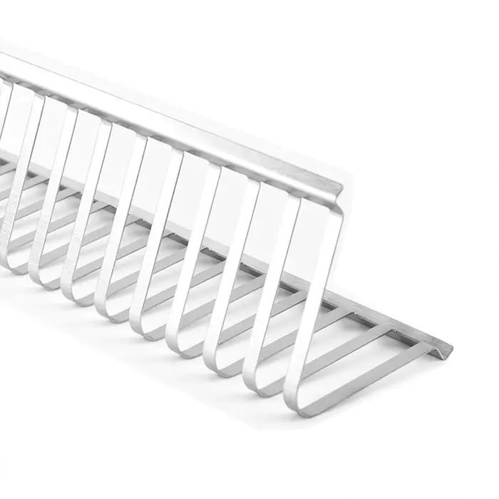 Grille en acier inoxydable réutilisable pour barbecue, grils au charbon de bois, pique-niques familiaux et rassemblements de groupe occasions en plein air