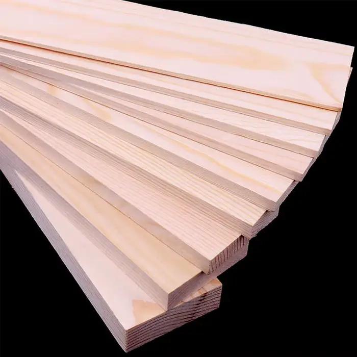 1-4 pièces de planches de pin longues de 250/500 mm